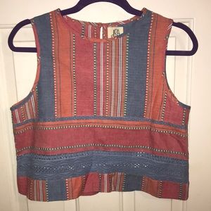 Linen summer tank